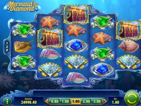 Hướng dẫn cách chơi slot Mermaid’s Diamond chi tiết